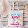 9th Birthday Baseball 9 Year Old Ice Cream Drip Boy Baseball Premium Tri-Blend Canvas Tote Bag