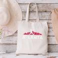 Atlanta Baseball Vintage Player Minimalist Skyline Retro Canvas Tote Bag Atlanta Baseball Vintage Player Minimalist Skyline Retro Canvas Tote Bag