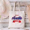 Auntie Rookie Of Year 1st Birthday Baseball Theme Matching Canvas Tote Bag Auntie Rookie Of Year 1st Birthday Baseball Theme Matching Canvas Tote Bag