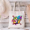 Banana Baseball 67 Ice Cream Drip Meme Canvas Tote Bag
