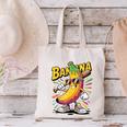 Banana Baseball Cartoon Cool Sports Kids Teens Canvas Tote Bag