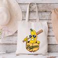 Banana Baseball Fruit Canvas Tote Bag