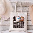 Baseball 100 Days Of School Happy 100th Day Teachers Kids Canvas Tote Bag Baseball 100 Days Of School Happy 100th Day Teachers Kids Canvas Tote Bag