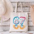 Baseball 67 Ice Cream Drip 67 Meme Player T-Shirt Canvas Tote Bag