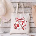 Baseball 67 Six Seven Gen Alpha Meme Valentine's Day Canvas Tote Bag