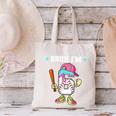 Baseball 6th Birthday Boy Ice Cream Drip Bruh I'm 6 Year Old Canvas Tote Bag