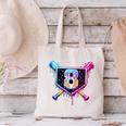 Baseball 8 Year Old Ice Cream Drip 8th Birthday Party Canvas Tote Bag Baseball 8 Year Old Ice Cream Drip 8th Birthday Party Canvas Tote Bag