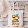 Baseball Banana Sports Drip Art For Kids Canvas Tote Bag