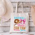 Baseball Or Bows Paw Paw Loves You Gender Reveal Baby Party Canvas Tote Bag Baseball Or Bows Paw Paw Loves You Gender Reveal Baby Party Canvas Tote Bag