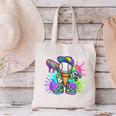 Baseball Boys Clothes For Boys Ice Cream Drip Baseball Stuff Canvas Tote Bag Baseball Boys Clothes For Boys Ice Cream Drip Baseball Stuff Canvas Tote Bag