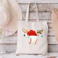 Baseball Christmas Reindeer Santa Hat Sports Player Xmas Canvas Tote Bag Baseball Christmas Reindeer Santa Hat Sports Player Xmas Canvas Tote Bag