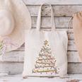 Baseball Christmas Tree Light Xmas Tees Boys Kids Men Canvas Tote Bag