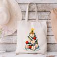 Baseball Christmas Tree Lights Santa Sport Player Lover Xmas Canvas Tote Bag Baseball Christmas Tree Lights Santa Sport Player Lover Xmas Canvas Tote Bag