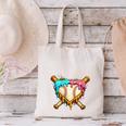 Baseball Drip For Boys Ice Cream Dripping Baseball Sport Canvas Tote Bag