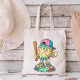 Baseball Drip For Boys Ice Cream Drip Baseball Sport Canvas Tote Bag Baseball Drip For Boys Ice Cream Drip Baseball Sport Canvas Tote Bag