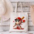 Baseball Drip Ice Cream Apparel Youth Boy Valentine Canvas Tote Bag Baseball Drip Ice Cream Apparel Youth Boy Valentine Canvas Tote Bag