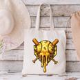 Baseball Drip Ice Cream Camo Cool Canvas Tote Bag Baseball Drip Ice Cream Camo Cool Canvas Tote Bag