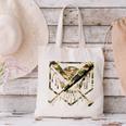 Baseball Drip Ice Cream Camo Home Plate Bats Sports Game Day Canvas Tote Bag