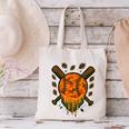 Baseball Drip Ice Cream Dripping Blaze Hunter Orange Camo Canvas Tote Bag Baseball Drip Ice Cream Dripping Blaze Hunter Orange Camo Canvas Tote Bag