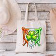 Baseball Drip Ice Cream St Patricks Day Shamrock Lucky Canvas Tote Bag Baseball Drip Ice Cream St Patricks Day Shamrock Lucky Canvas Tote Bag