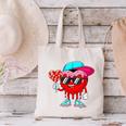 Baseball Drip Ice Cream Valentines Day Baseball Sport Boys Canvas Tote Bag