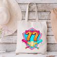 Baseball Drip Jersey Number 77 For Players & 77th Birthday Canvas Tote Bag Baseball Drip Jersey Number 77 For Players & 77th Birthday Canvas Tote Bag