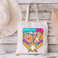 Baseball Drip Number 67 Ice Cream Home Plate Drip Canvas Tote Bag