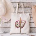 Baseball Drip Number 67 Sports Player Six Seven Meme Fan Canvas Tote Bag Baseball Drip Number 67 Sports Player Six Seven Meme Fan Canvas Tote Bag