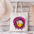 Baseball Drip Pink Glove Respect The Drip Youth Boys Girls Canvas Tote Bag