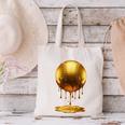 Baseball Dripping Drip Gold Sport Player Coach Baller Canvas Tote Bag Baseball Dripping Drip Gold Sport Player Coach Baller Canvas Tote Bag