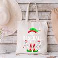 The Baseball Elf Christmas Sport Lovers Xmas Elf Canvas Tote Bag