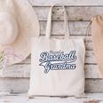 Baseball Grandma Graphic Canvas Tote Bag Baseball Grandma Graphic Canvas Tote Bag