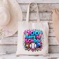 Baseball Ice Cream Drip 100 Days Of School Student Teacher Canvas Tote Bag