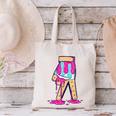 Baseball Ice Cream Drip Boys Glove Sprinkles Baseball Lover Canvas Tote Bag