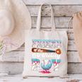 Baseball Ice Cream Drip Friend Of The Birthday Boy Canvas Tote Bag