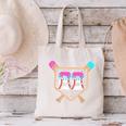 Baseball Ice Cream Drip Number 22 Player 22nd Birthday Canvas Tote Bag Baseball Ice Cream Drip Number 22 Player 22nd Birthday Canvas Tote Bag