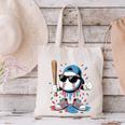 Baseball Lifestyle Apparel Youth Baseball Ice Cream Drip Canvas Tote Bag Baseball Lifestyle Apparel Youth Baseball Ice Cream Drip Canvas Tote Bag