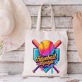Baseball Lifestyle Drip Icecream Canvas Tote Bag