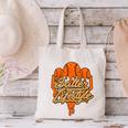Baseball Lifestyle Home Plate Orange Ice Cream Drip Men Boys Canvas Tote Bag