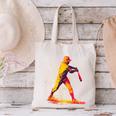 Baseball Player Canvas Tote Bag Baseball Player Canvas Tote Bag
