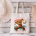 Baseball Player Christmas Gingerbread Smashing Through Snow Canvas Tote Bag