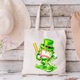 Baseball Player Ice Cream Drip Shamrocks St Patrick's Day Canvas Tote Bag Baseball Player Ice Cream Drip Shamrocks St Patrick's Day Canvas Tote Bag