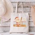 Baseball Santa 67 Christmas Xmas Boys Retro Canvas Tote Bag