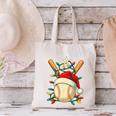 Baseball Santa Christmas Ball Baseball Lover Player Boys Canvas Tote Bag Baseball Santa Christmas Ball Baseball Lover Player Boys Canvas Tote Bag