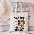 Baseball Senior Mom 2026 The Final Inning Canvas Tote Bag Baseball Senior Mom 2026 The Final Inning Canvas Tote Bag