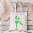 Baseball Shamrock St Patrick's Day Saint Paddy's Canvas Tote Bag Baseball Shamrock St Patrick's Day Saint Paddy's Canvas Tote Bag