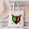 Baseball Six Seven 67 Meme Ice Cream Drip Xmas Women Men Canvas Tote Bag