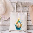 Baseball Splash Team Player For Kids Men Women Canvas Tote Bag Baseball Splash Team Player For Kids Men Women Canvas Tote Bag