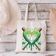 Baseball St Patricks Day Boys Girls Men Women Shamrock Green Canvas Tote Bag