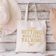 Baseball Tee For Men Women Tshirt Player Canvas Tote Bag
